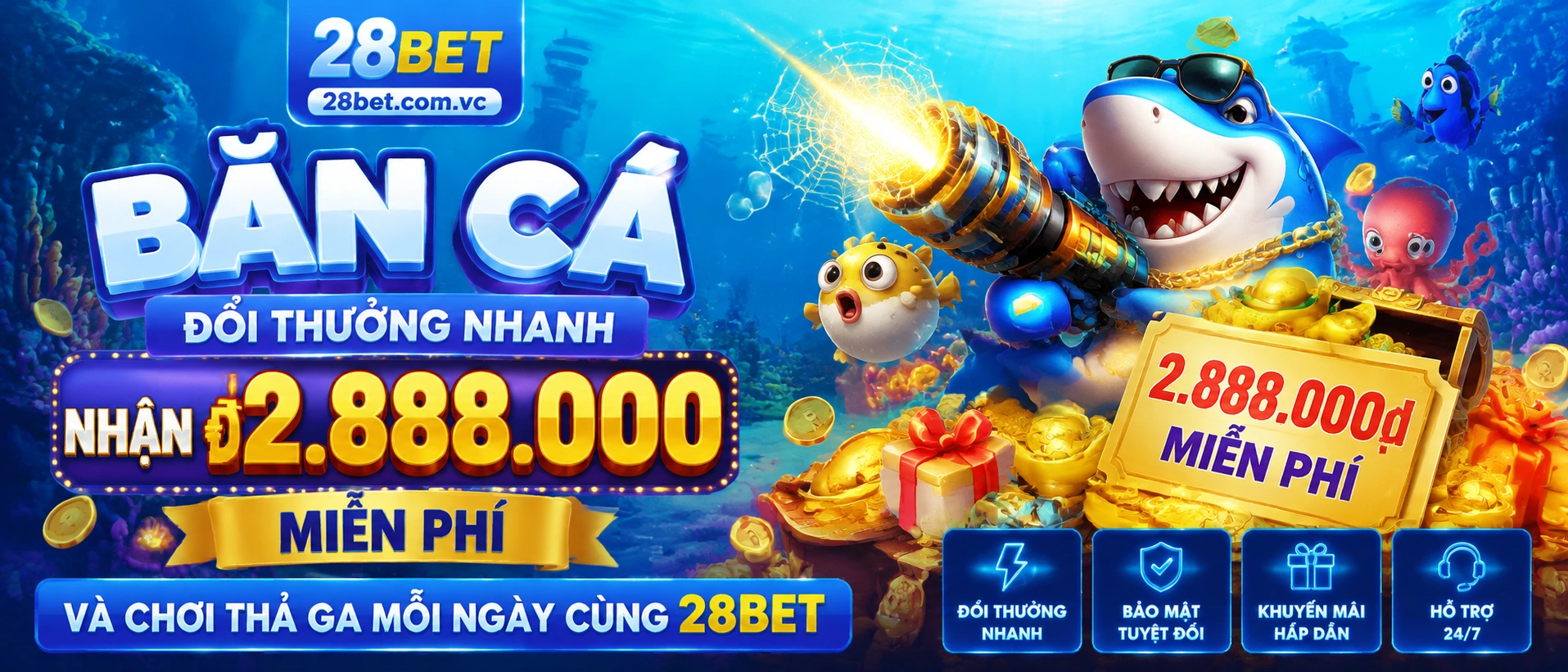 Danh mục dịch vụ và trò chơi 28bet.com.vc